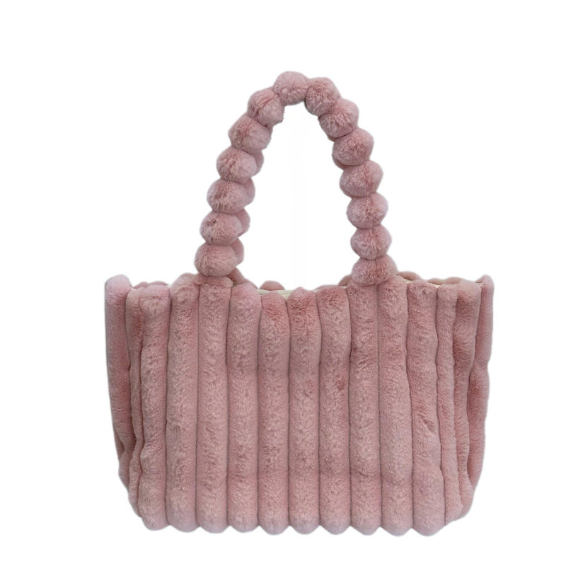 Women's Fashion All-matching Fur Bag
