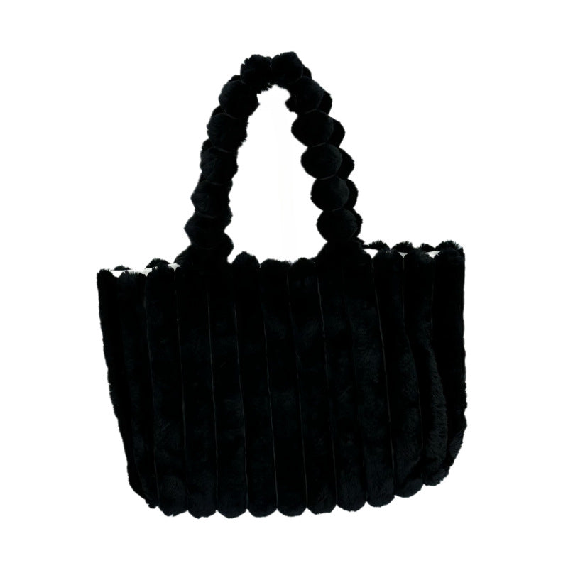 Women's Fashion All-matching Fur Bag