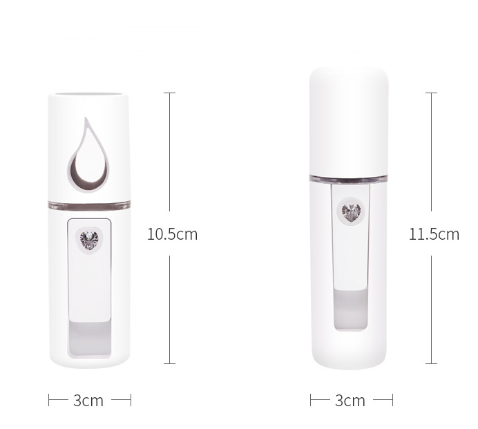 Beauty steaming face USB charging portable nano spray facial humidifier