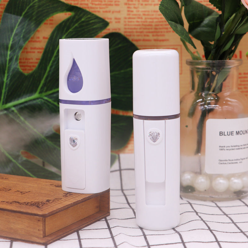 Beauty steaming face USB charging portable nano spray facial humidifier