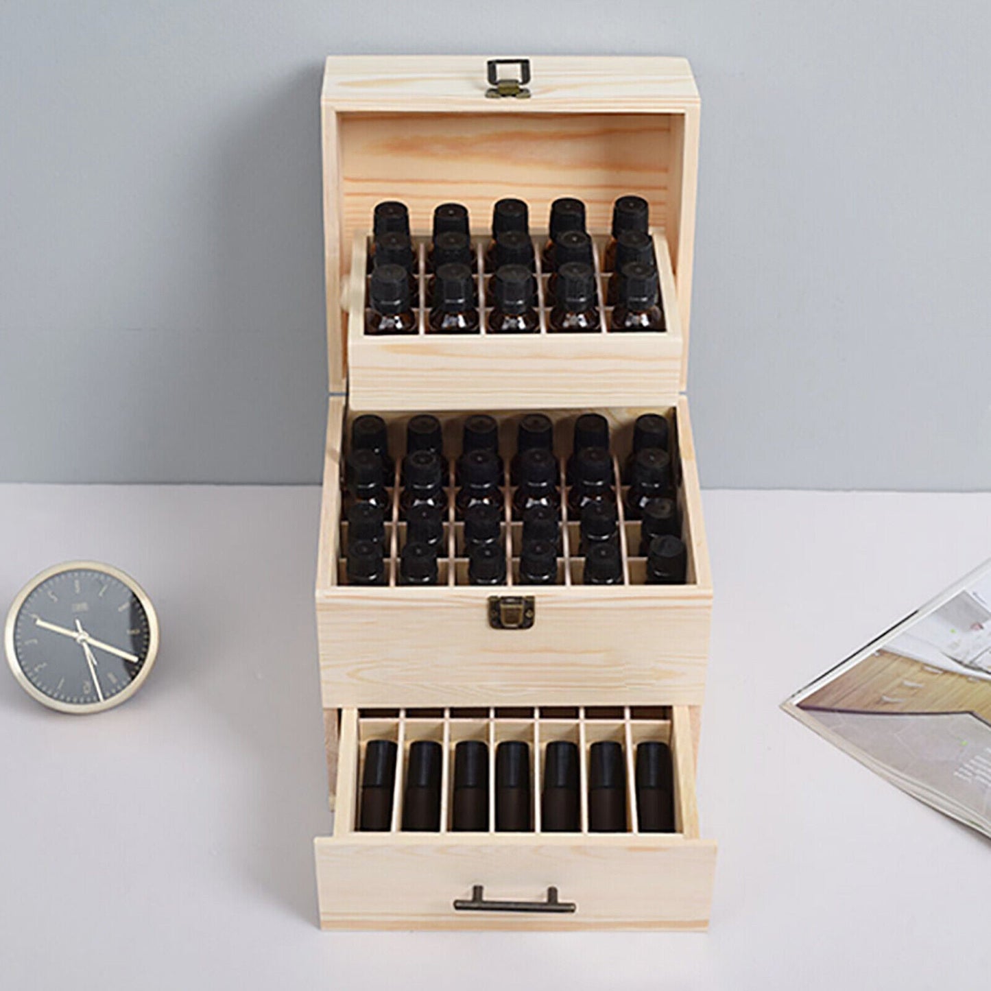 3-Tier Essential Oil & Perfume Storage Box