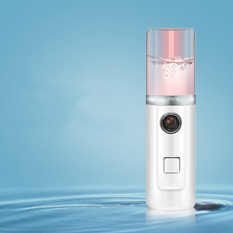 Beauty steaming face USB charging portable nano spray facial humidifier