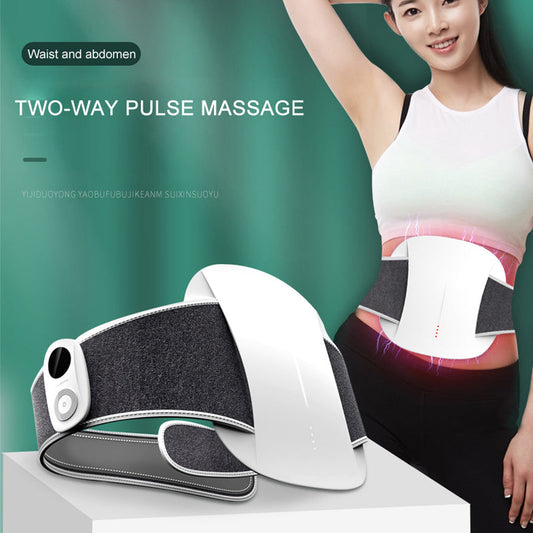 Women's Waist And Abdomen Massager Low Frequency Pulse Physiotherapy Device