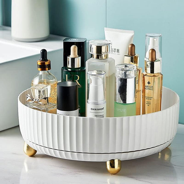 360° Rotating Makeup Perfume Organizer
