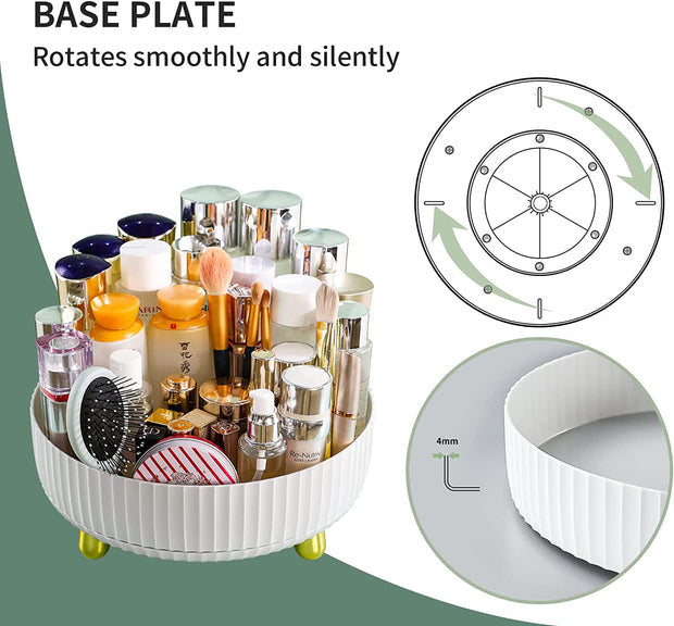 360° Rotating Makeup Perfume Organizer