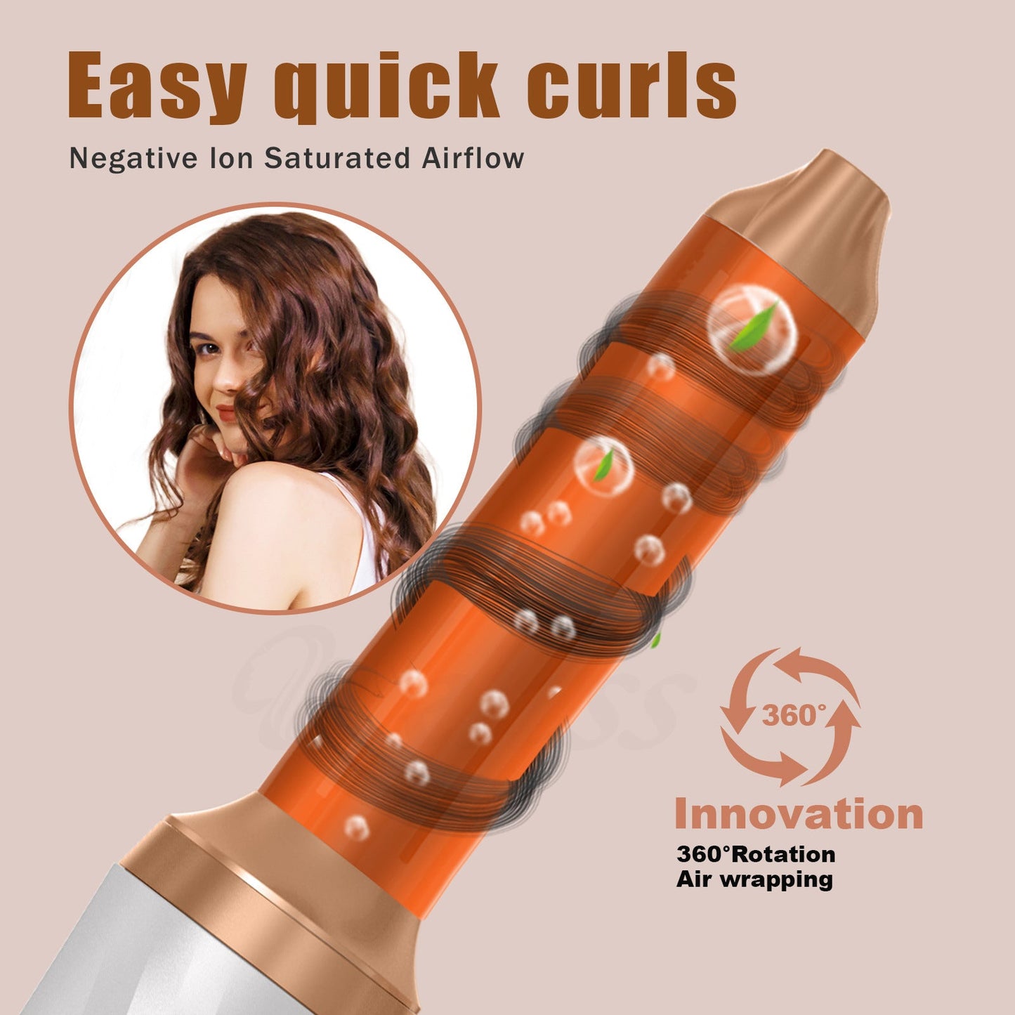 Multi Head Five In One Automatic Hair Curler
