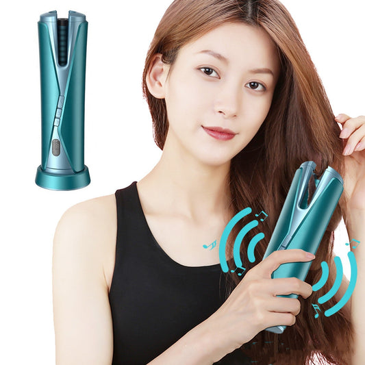 Wireless Mini Automatic Hair Iron Portable Music