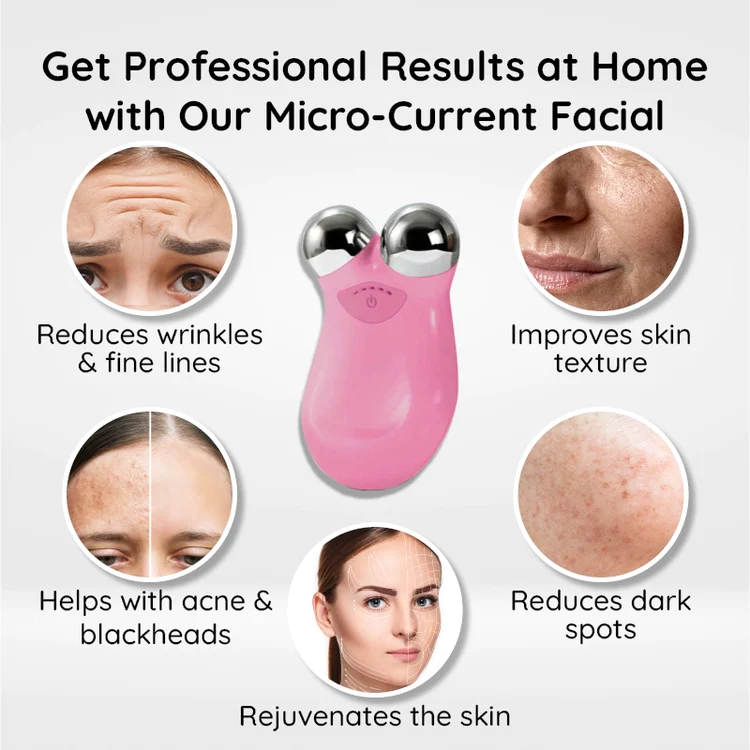 Micro-Current Facial Roller