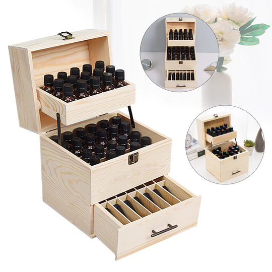 3-Tier Essential Oil & Perfume Storage Box