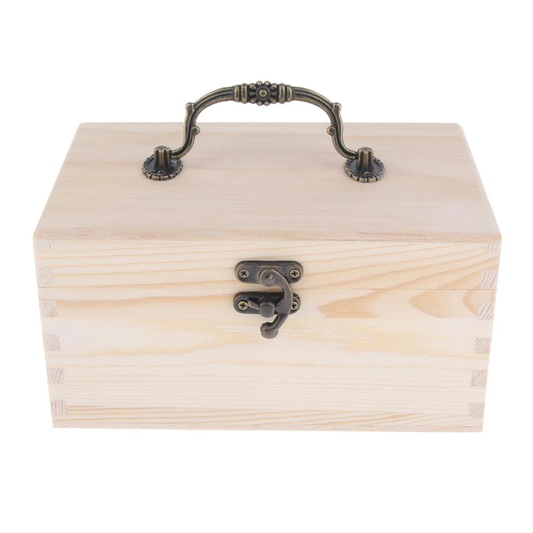 Wooden Essential Oils & Makeup Storage Box